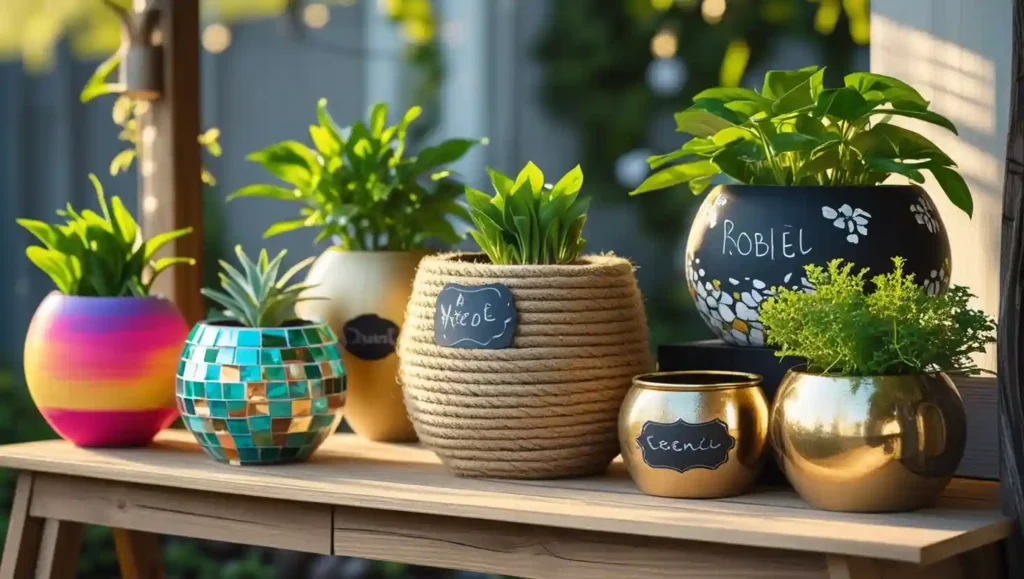 Beautiful and amazing planter makeover